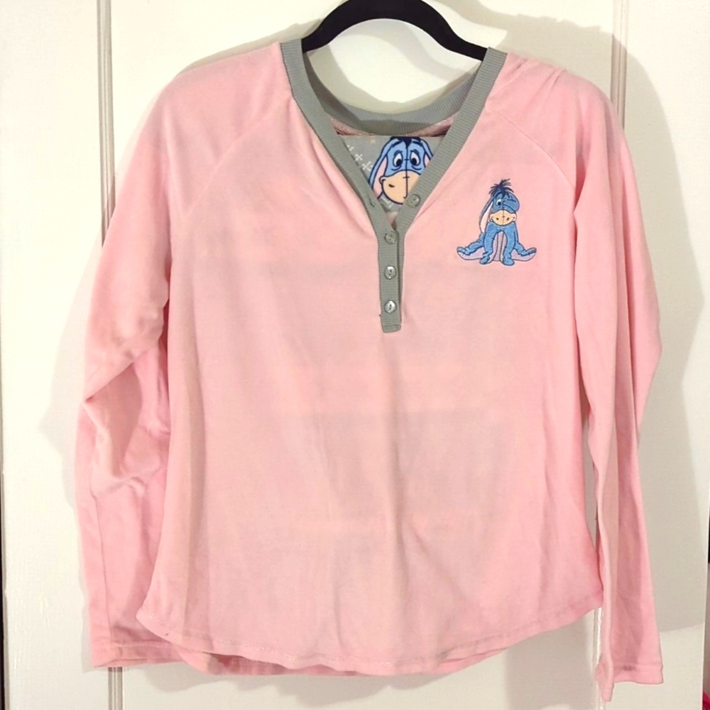 Disney Eeyore Women's PJ"s Pajamas Size M (8-10)